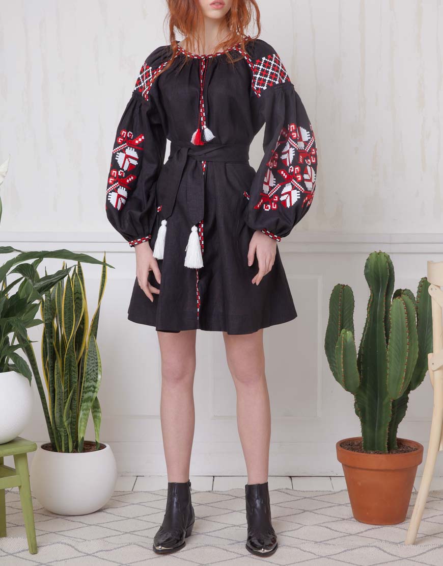 

Платье мини Царский цветок