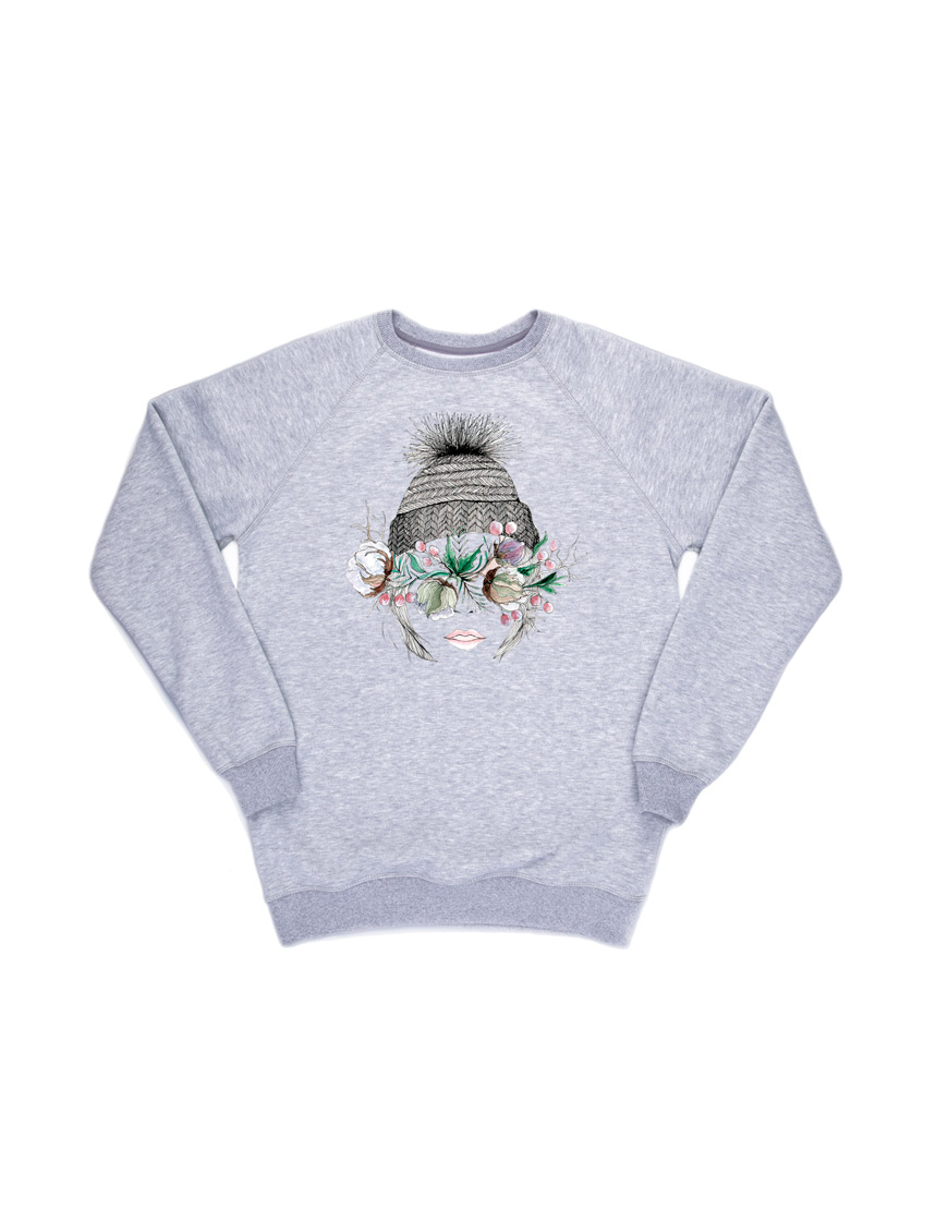 

Свитшот на флисе Winter
