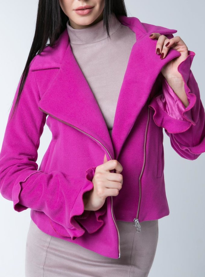 Укороченное пальто-косуха XM_10126_outlet, фото 1 - в интернет магазине KAPSULA