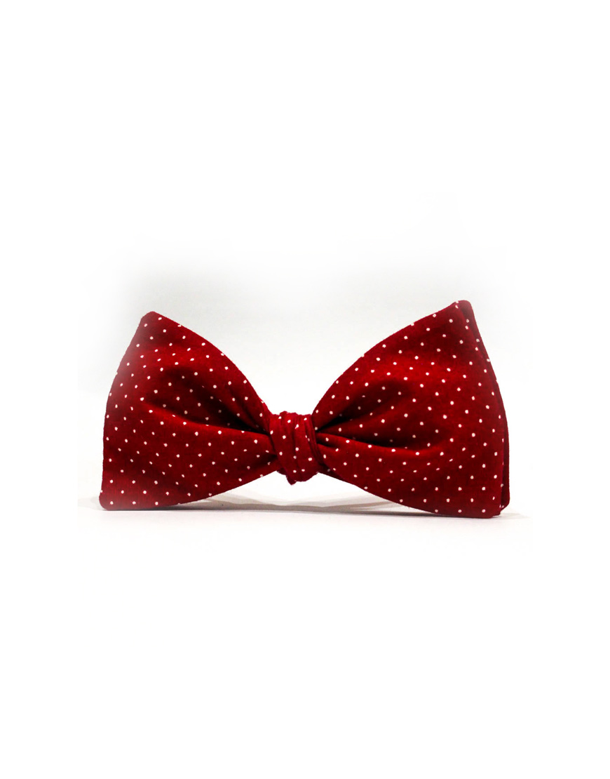 

Галстук-бабочка Dotted Red