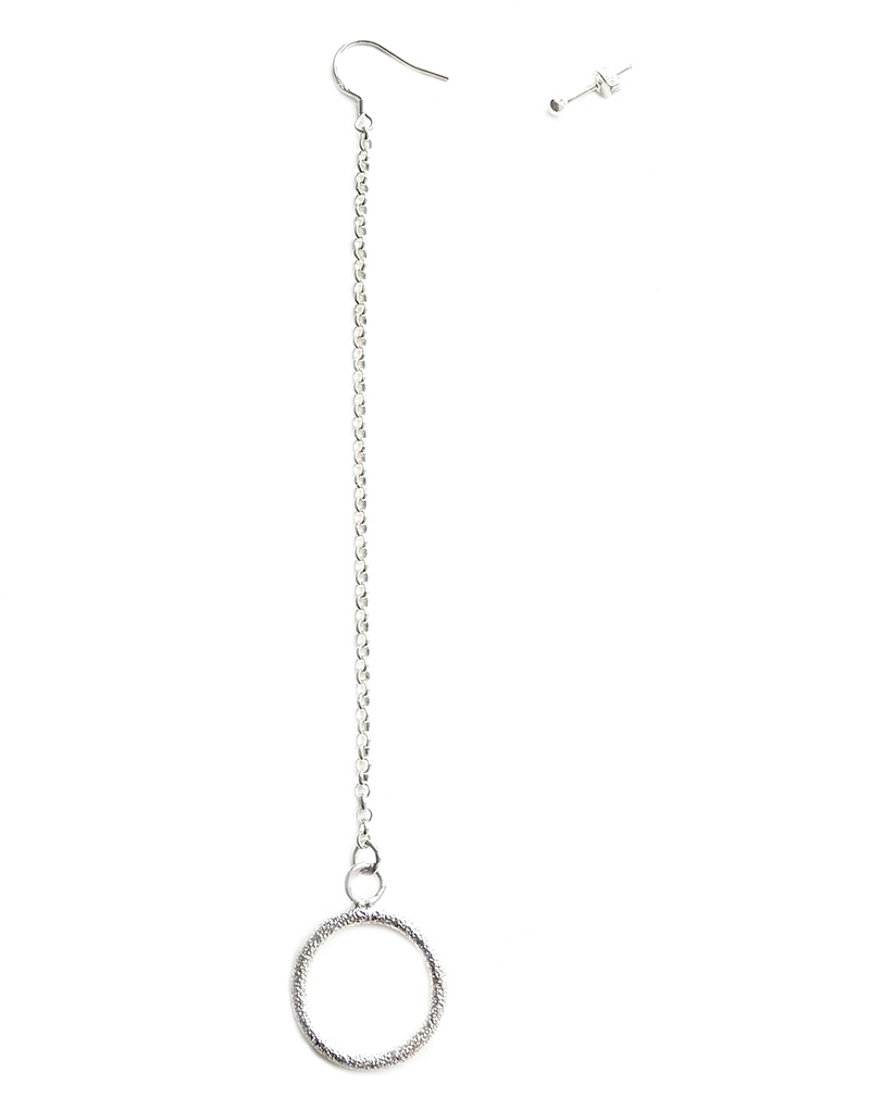 

Серьга ORB с фактурным кольцом