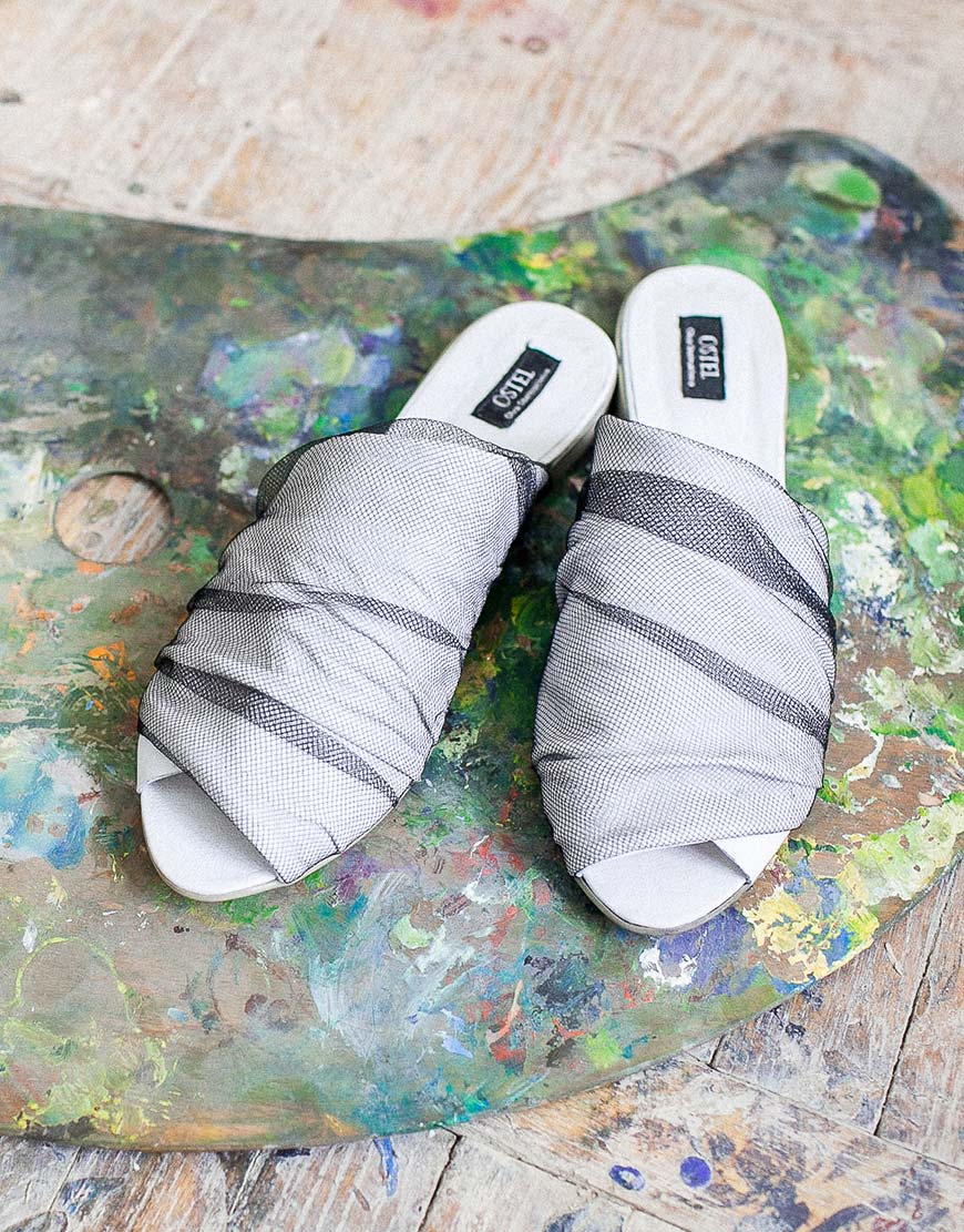 

Шлепки Ginza из мягкой кожи