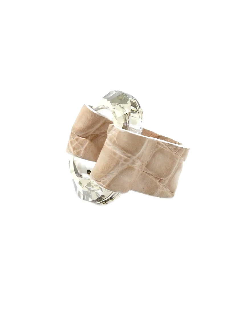 

Перстень с кристаллом Swarovski