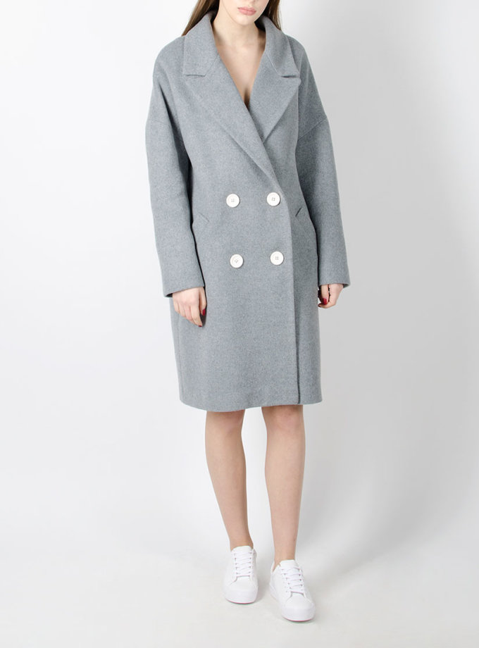 Пальто из шерсти oversize BEAVR_BA_FW17_18_14, фото 1 - в интернет магазине KAPSULA