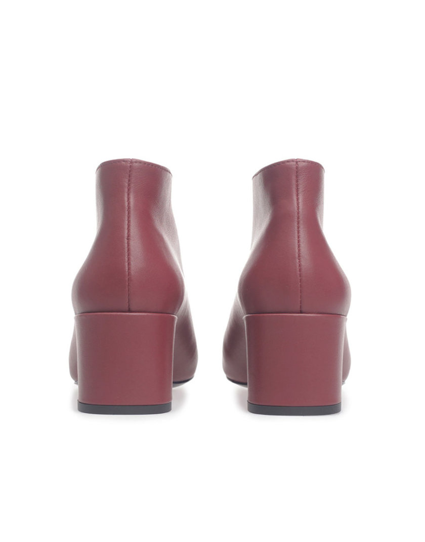 Кожаные ботинки Delta Bordeaux MRSL_924922_kapsula, фото 1 - в интернет магазине KAPSULA