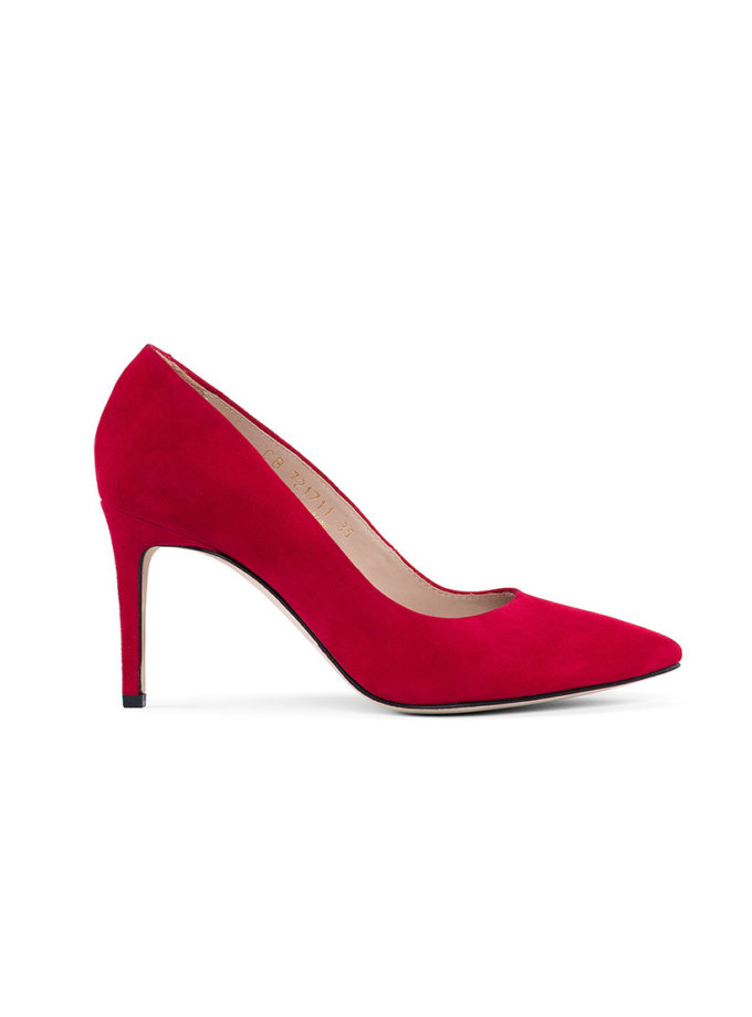 Замшевые лодочки Legend Cherry Red MRSL_721711, фото 1 - в интернет магазине KAPSULA