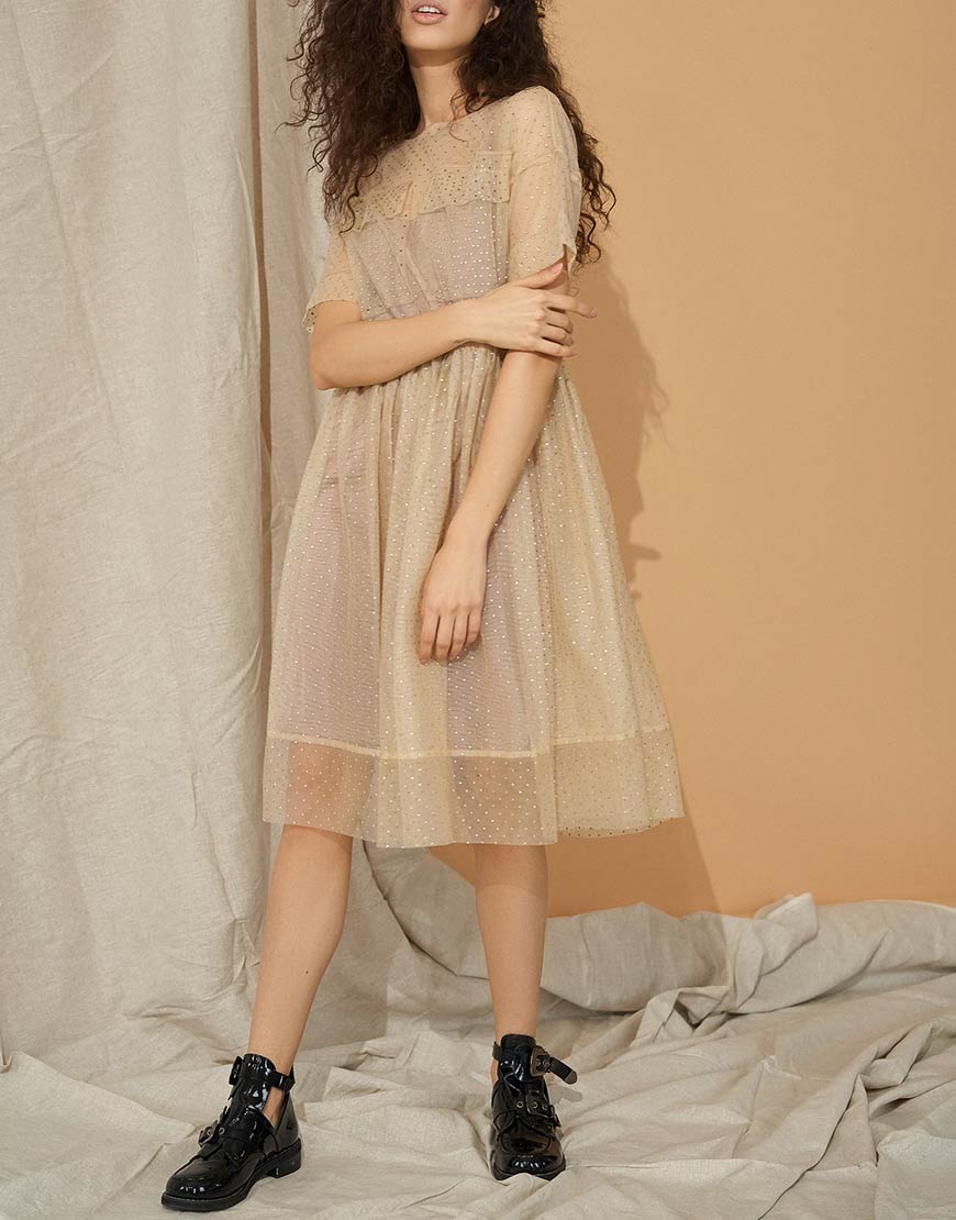 

Двухслойное платье oversize