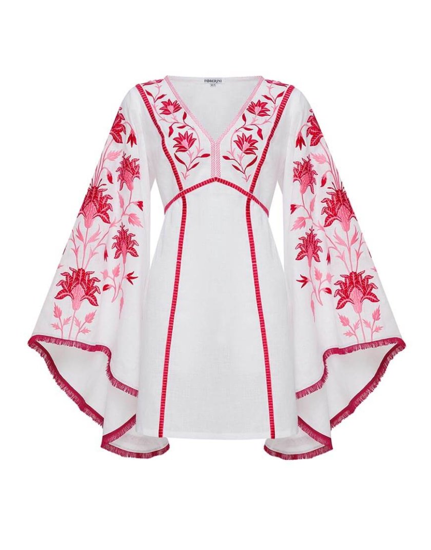Сукня міні з широкими рукавами FOBERI_ss19048, фото 1 - в интернет магазине KAPSULA