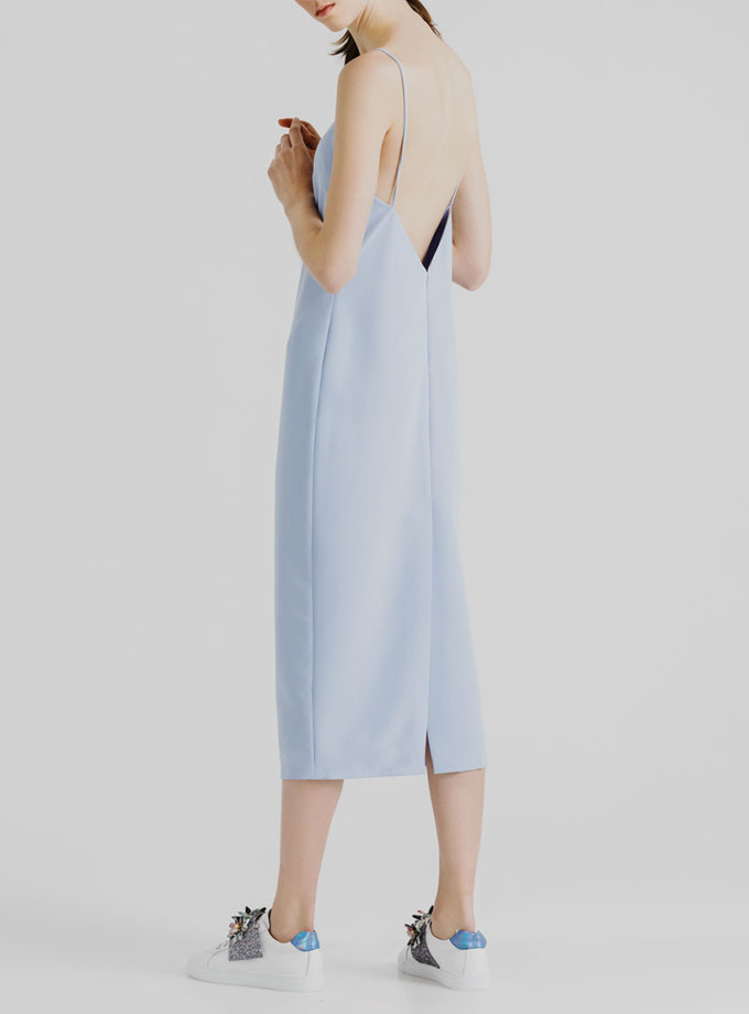 Платье миди с открытой спиной MGN_1715G, фото 1 - в интернет магазине KAPSULA