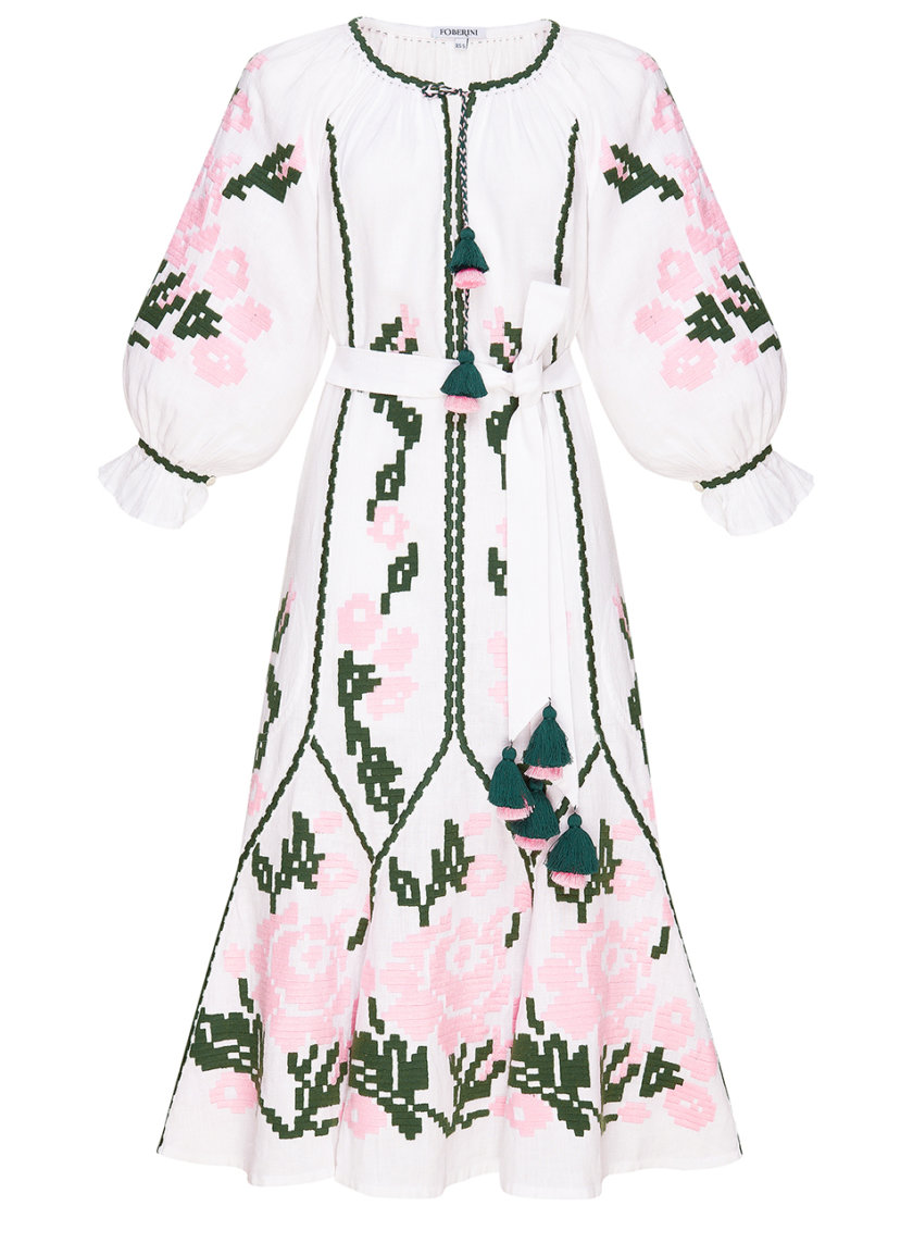 Платье-вышиванка Марта FOBERI_01152, фото 1 - в интернет магазине KAPSULA