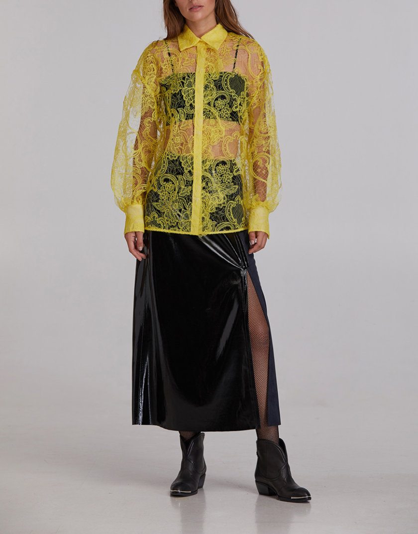Блуза кружевная из хлопка SAYYA_FW923, фото 1 - в интернет магазине KAPSULA