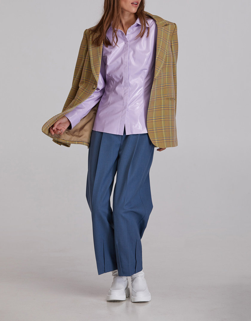 Шерстяные брюки с защипами SAYYA_FW932, фото 1 - в интернет магазине KAPSULA