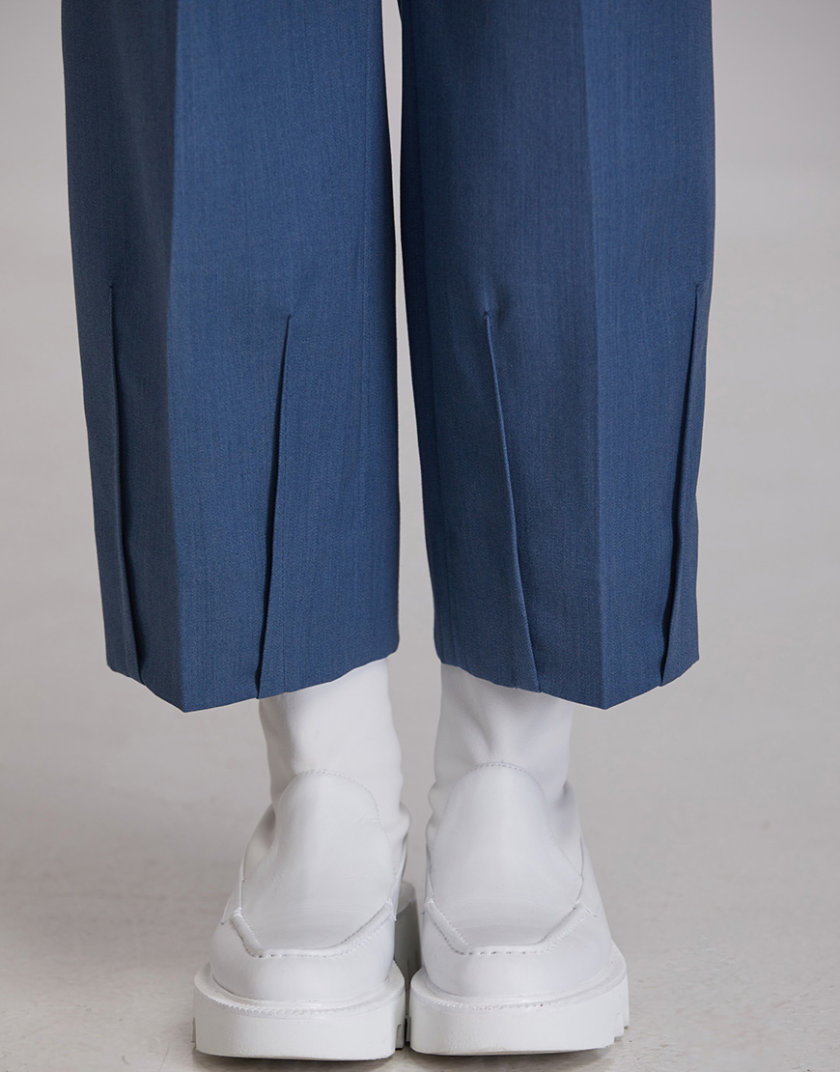 Шерстяные брюки с защипами SAYYA_FW932, фото 1 - в интернет магазине KAPSULA