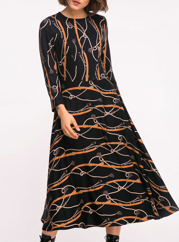 Легкое платье А-силуэта SHKO_17041013, фото 1 - в интернет магазине KAPSULA