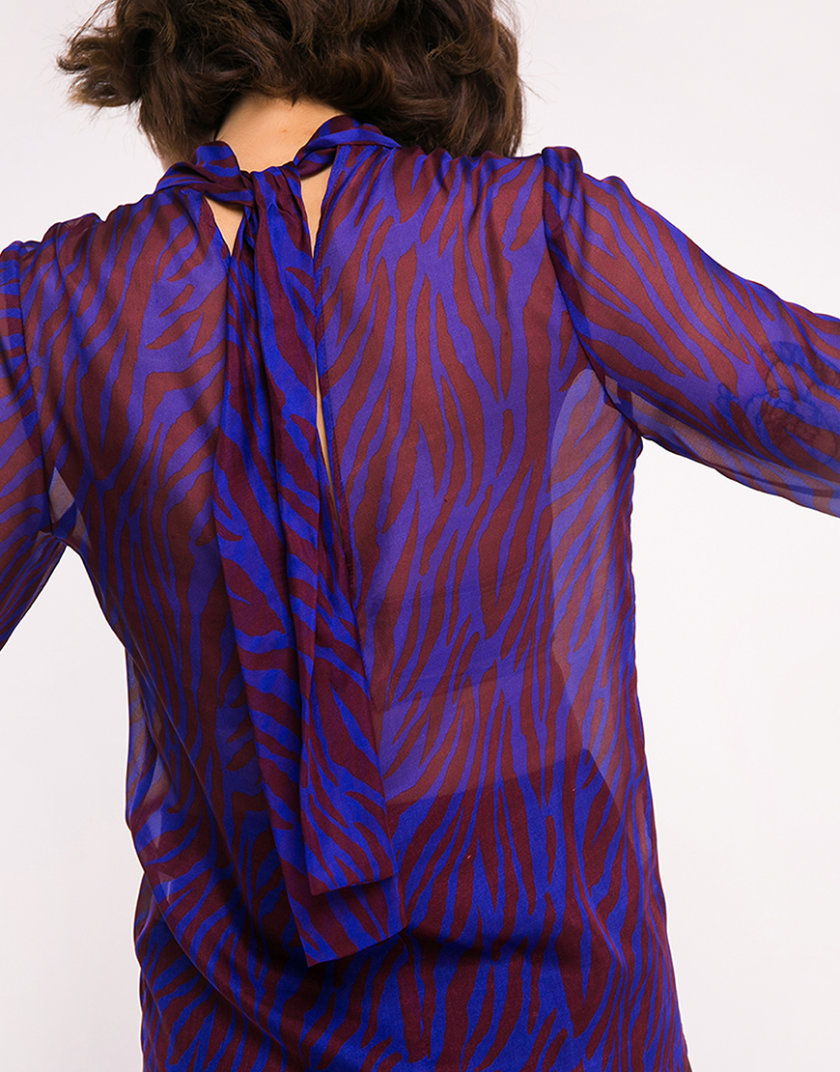 Шовкова блуза з бантом на спині SHKO_18051003, фото 1 - в интернет магазине KAPSULA