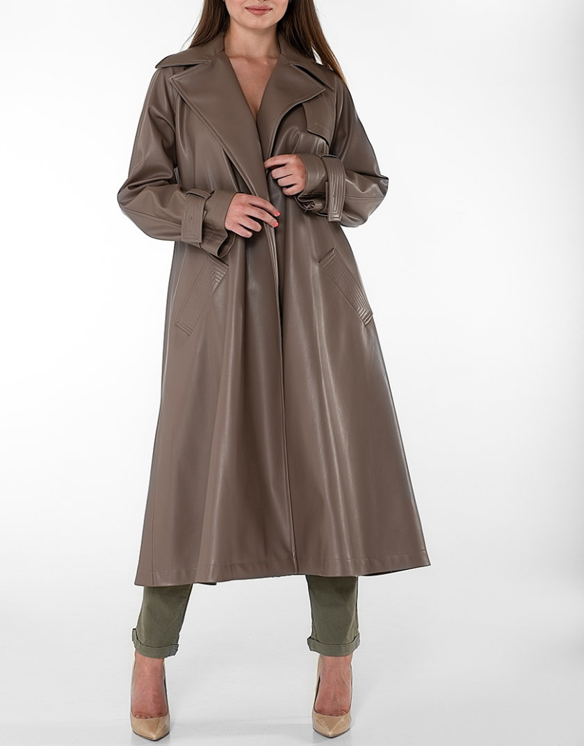 Тренч з еко-шкіри WNDR_fw1920_tcap04, фото 1 - в интернет магазине KAPSULA