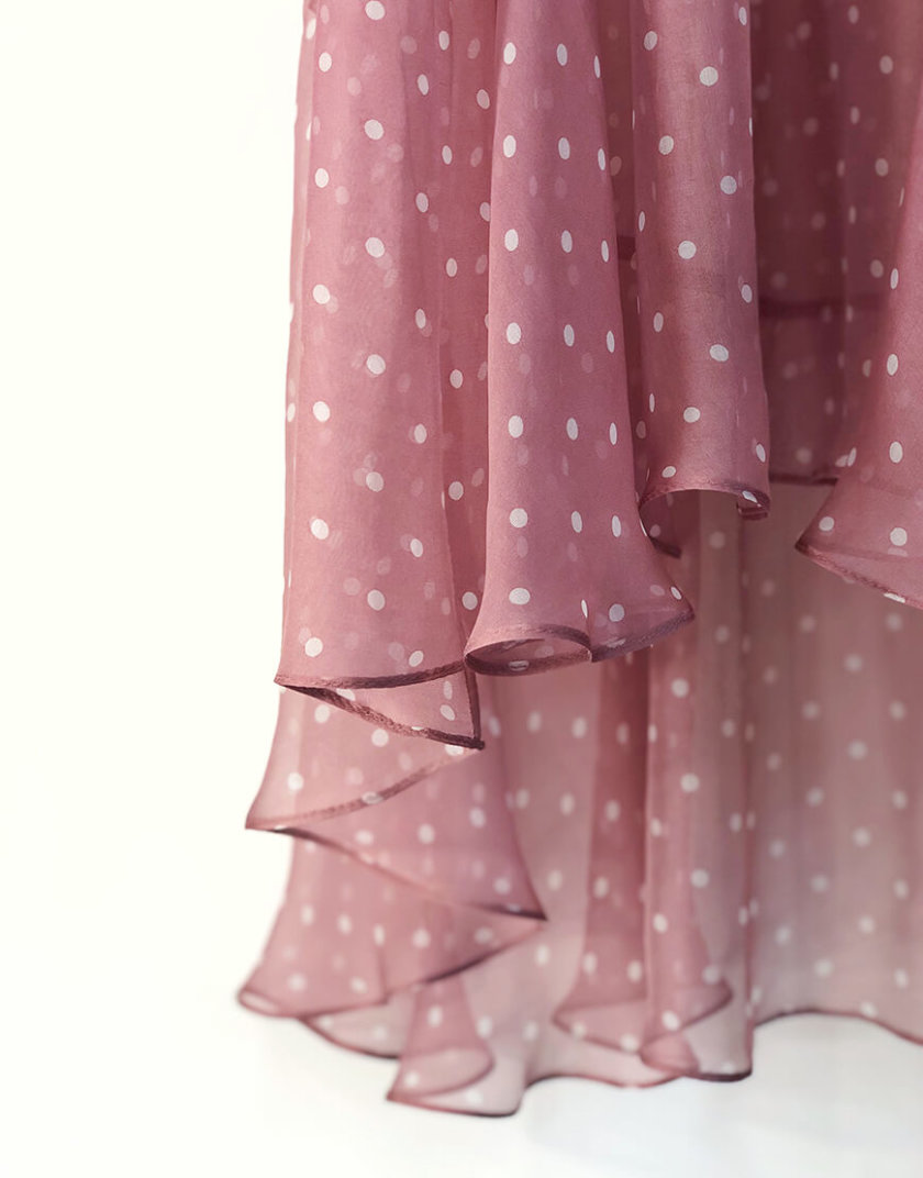 Шифоновое платье в стиле бохо MISS_DR-018-pink, фото 1 - в интернет магазине KAPSULA