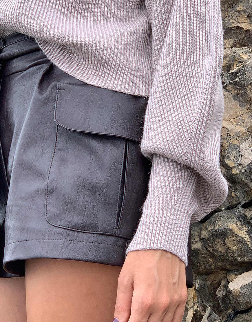 Кроп-светр із мериносової вовни MISS_PU-012-beige, фото 1 Кроп-светр із мериносової вовни MISS_PU-012-beige, фото 1 - в интернет магазине KAPSULA