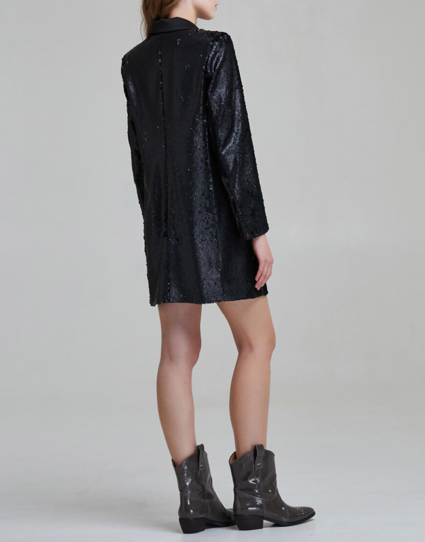 Платье жакет с пайетками SAYYA _FW 847, фото 1 - в интернет магазине KAPSULA