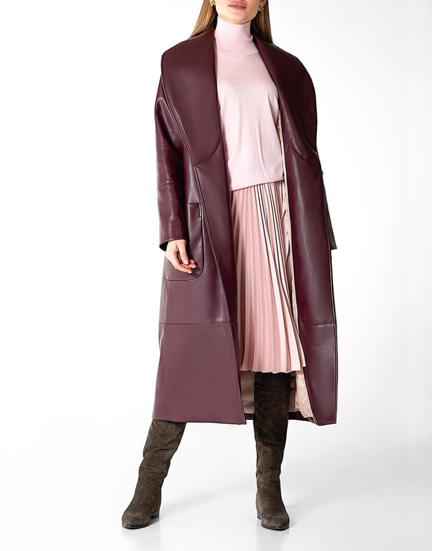Утеплене пальто з еко-шкіри WNDR_Fw1920_elb_10, фото 1 - в интернет магазине KAPSULA
