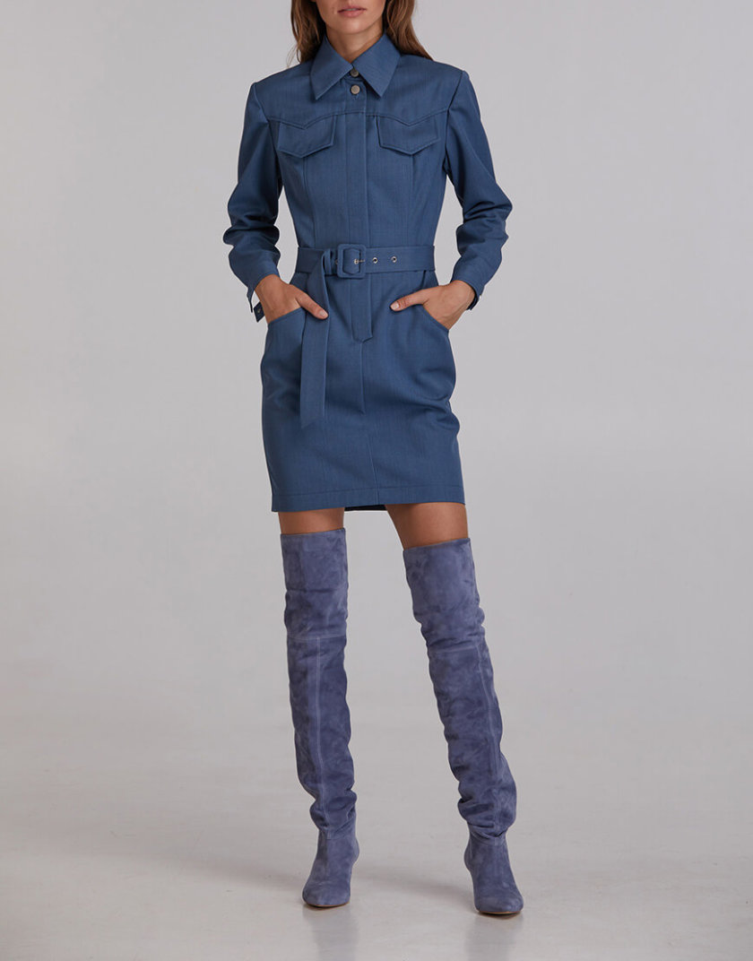 Сукня міні з вовни SAYYA_FW921, фото 1 - в интернет магазине KAPSULA