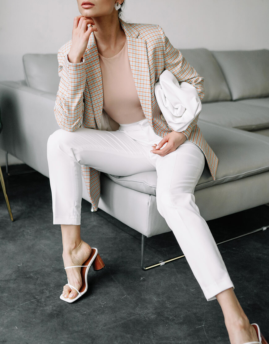 Двобортний жакет Sarabi з бавовни MC_MY0920, фото 1 Двобортний жакет Sarabi з бавовни MC_MY0920, фото 1 - в интернет магазине KAPSULA