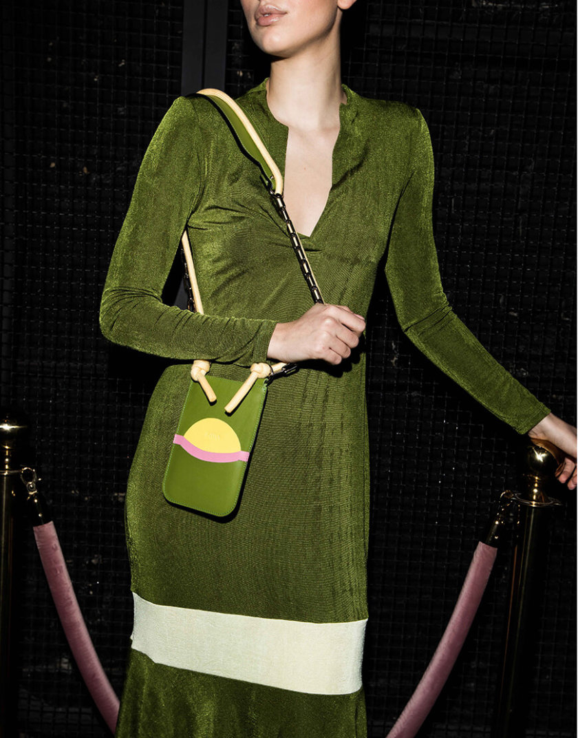 Платье с вырезом и асимметричным низом SAYYA_SS1011, фото 1 - в интернет магазине KAPSULA
