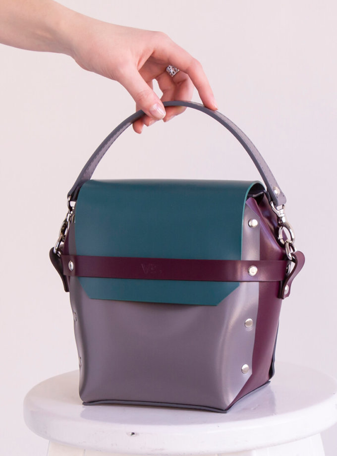 Кожаная сумка на молнии Adara VIS_Adara-zipper-003, фото 1 - в интернет магазине KAPSULA