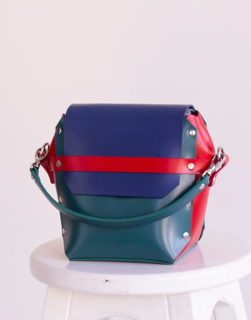 Кожаная сумка на молнии Adara VIS_Adara-zipper-004, фото 1 - в интернет магазине KAPSULA