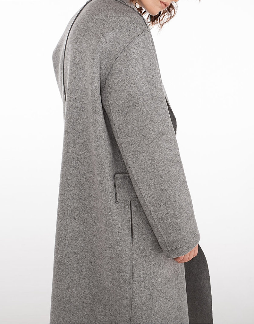 Пальто из шерсти без подклада WNDR_spr20_cgr02, фото 1 - в интернет магазине KAPSULA
