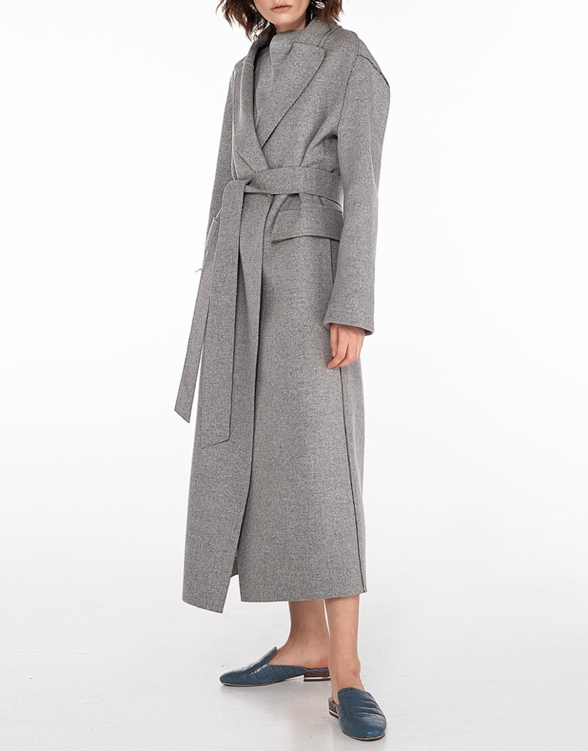 Пальто из шерсти без подклада WNDR_spr20_cgr02, фото 1 - в интернет магазине KAPSULA