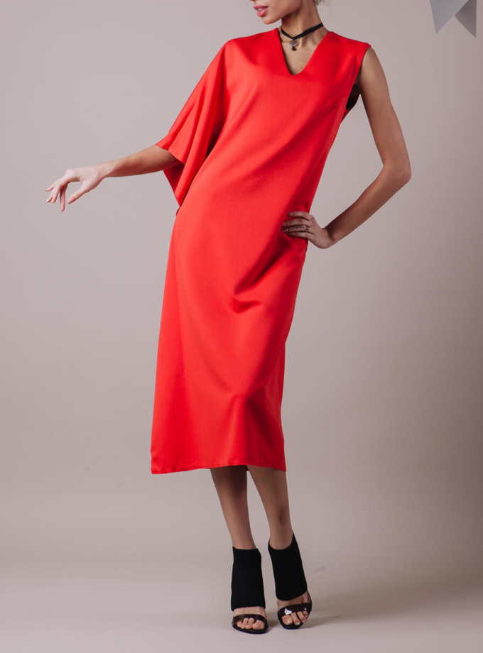 Платье на одно плечо MMT_046_dress_one_shoulder, фото 1 - в интернет магазине KAPSULA