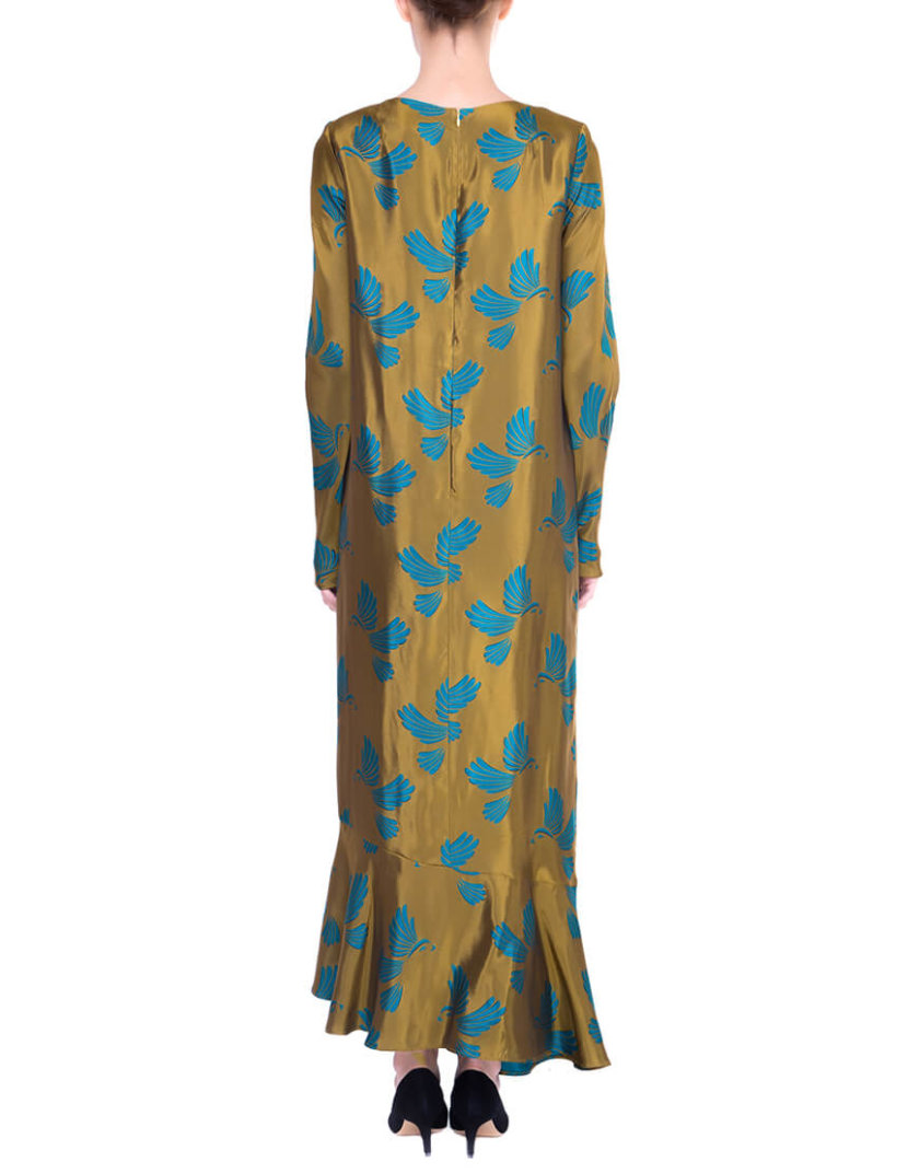 Шелковое платье макси SAYYA_FW692-1_outlet, фото 1 - в интернет магазине KAPSULA