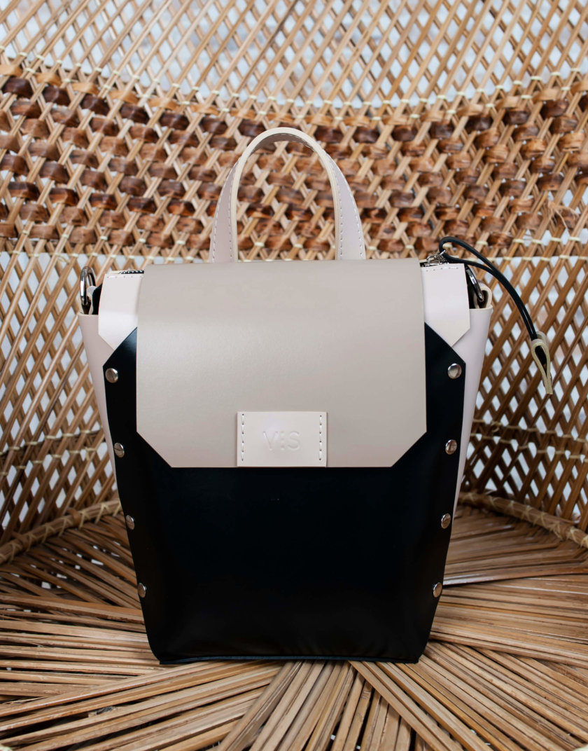 Рюкзак из кожи Adara VIS_Adara:backpack-001, фото 1 - в интернет магазине KAPSULA