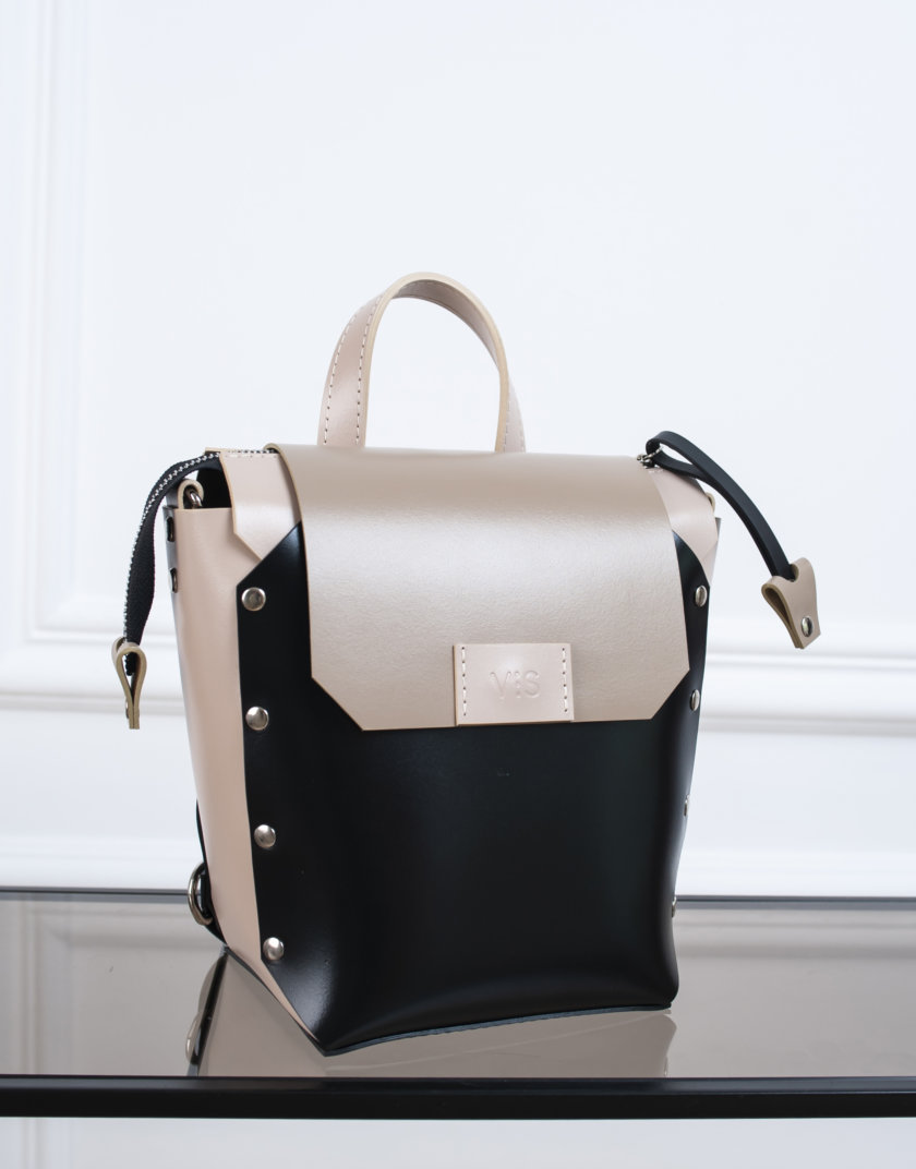 Рюкзак из кожи Adara VIS_Adara:backpack-001, фото 1 - в интернет магазине KAPSULA