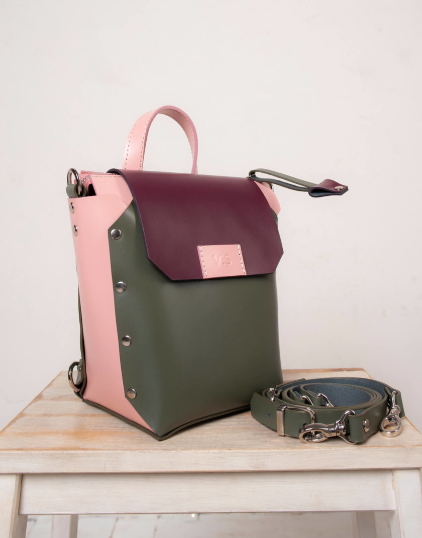 Рюкзак из кожи Adara VIS_Adara:backpack-002, фото 1 - в интернет магазине KAPSULA