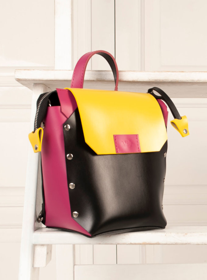 Рюкзак из кожи Adara VIS_Adara:backpack-005, фото 1 Рюкзак из кожи Adara VIS_Adara:backpack-005, фото 1 - в интернет магазине KAPSULA