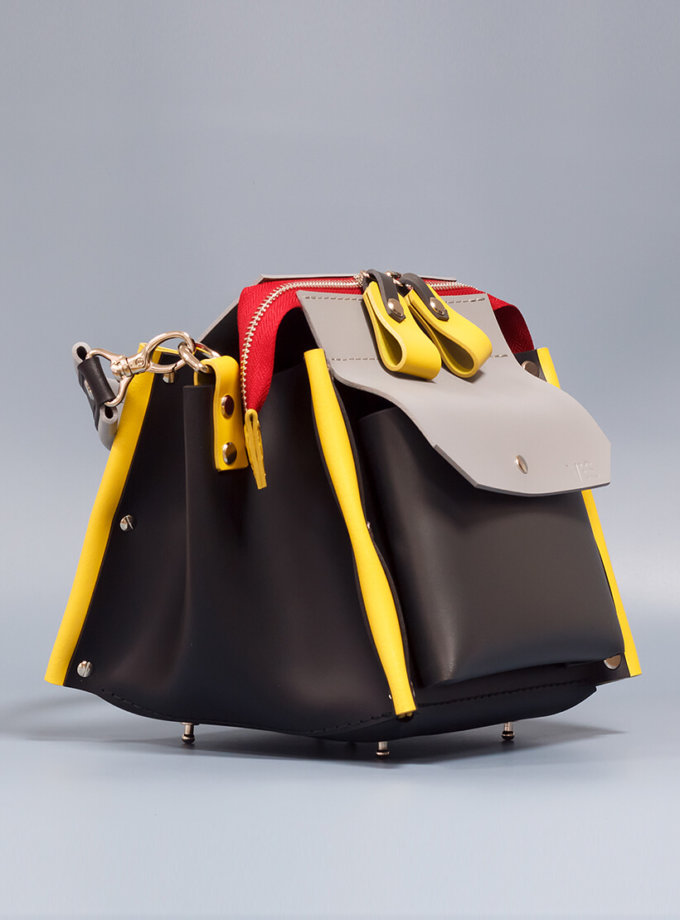 Сумка Lutecia зі шкіри VIS_Lutecia-bag-002, фото 1 - в интернет магазине KAPSULA
