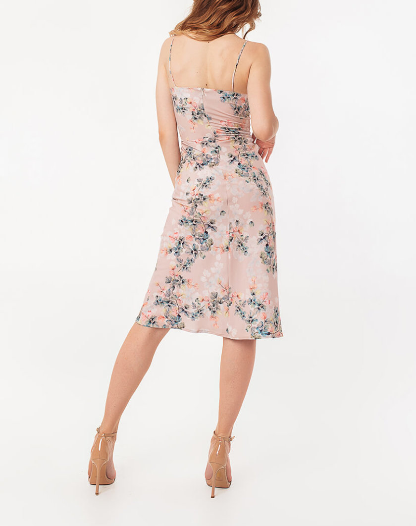 Платье миди с завязкой MGN_1720R, фото 1 - в интернет магазине KAPSULA