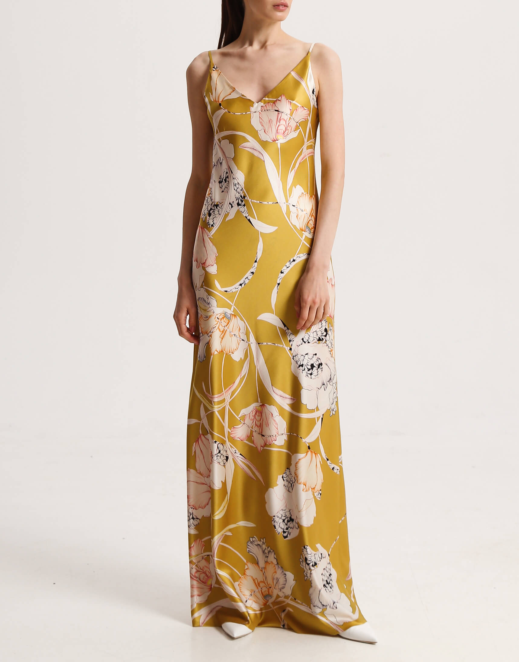 Сукня максі з шовку SHKO_19037001, фото 1 Сукня максі з шовку SHKO_19037001, фото 1 - в интернет магазине KAPSULA