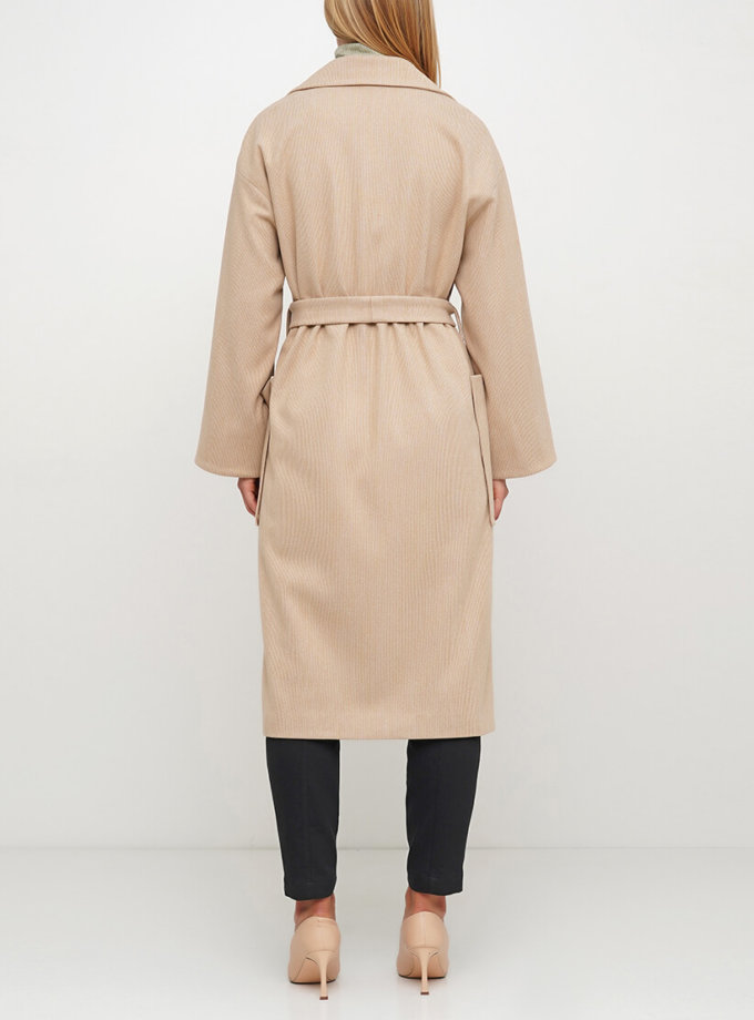 Пальто из шерсти с английским воротником AY_3028, фото 1 - в интернет магазине KAPSULA