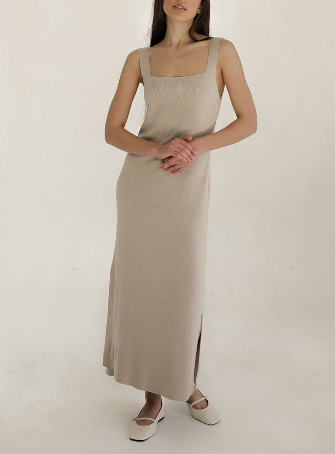 Трикотажное платье FRBC_FBPL_FW_20_01, фото 1 - в интернет магазине KAPSULA
