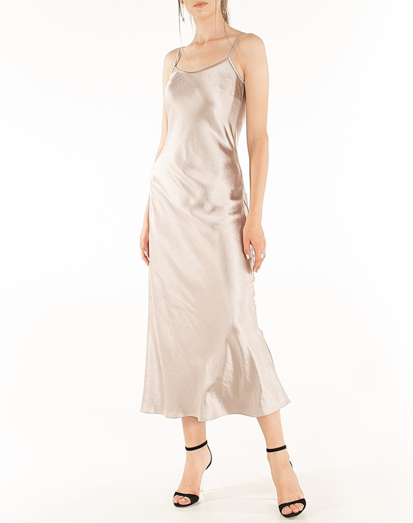 Платье c бретелями-цепями Violet WNDR_fw2021_sdclil_15, фото 1 - в интернет магазине KAPSULA