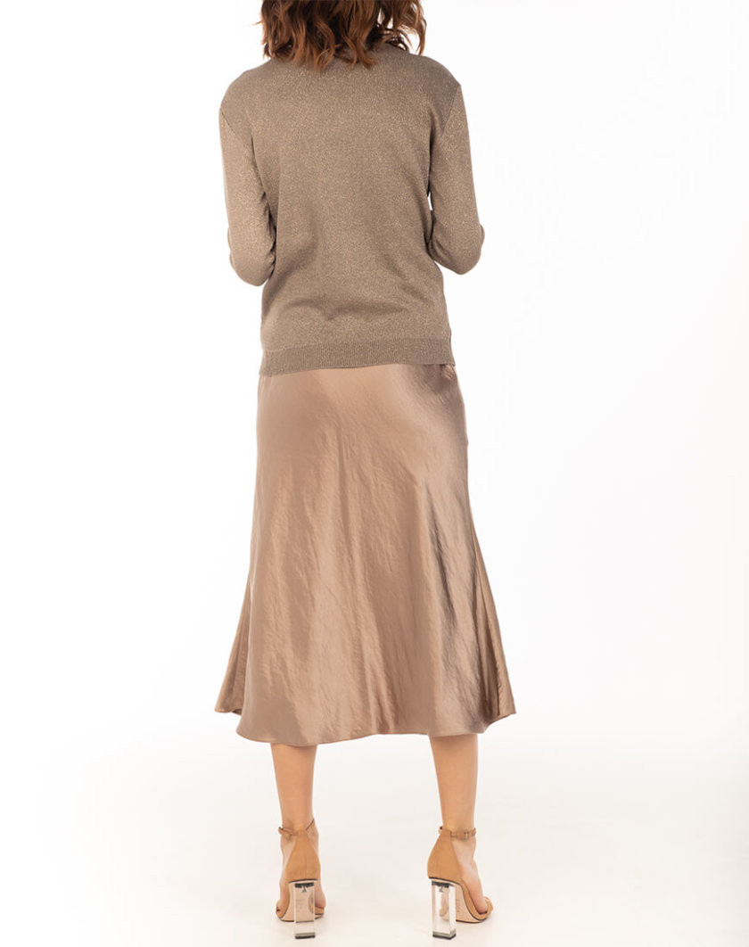 Сатиновая юбка Сappuccino WNDR_fw2021_sscap_13, фото 1 - в интернет магазине KAPSULA