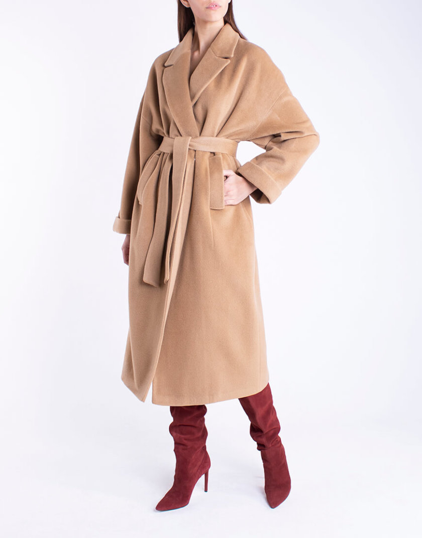 Объемное пальто из шерсти BEAVR_BA_FW20_83, фото 1 - в интернет магазине KAPSULA