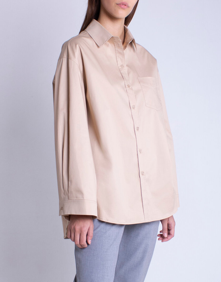 Рубашка oversize из хлопка BEAVR_BA_FW20_85, фото 1 - в интернет магазине KAPSULA