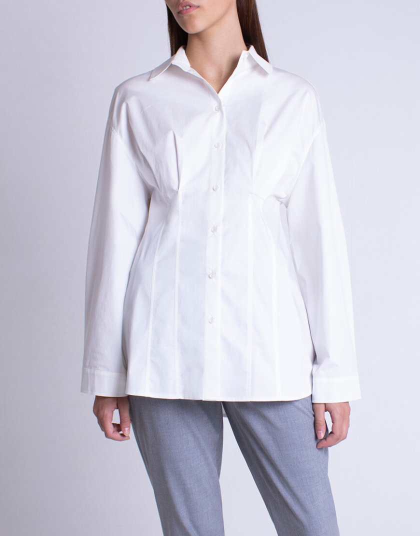 Рубашка oversize из хлопка BEAVR_BA_FW20_86, фото 1 - в интернет магазине KAPSULA
