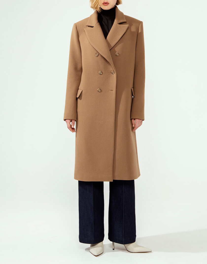 Двубортное пальто из шерсти IRRO_IR_FW20_CB_001, фото 1 - в интернет магазине KAPSULA