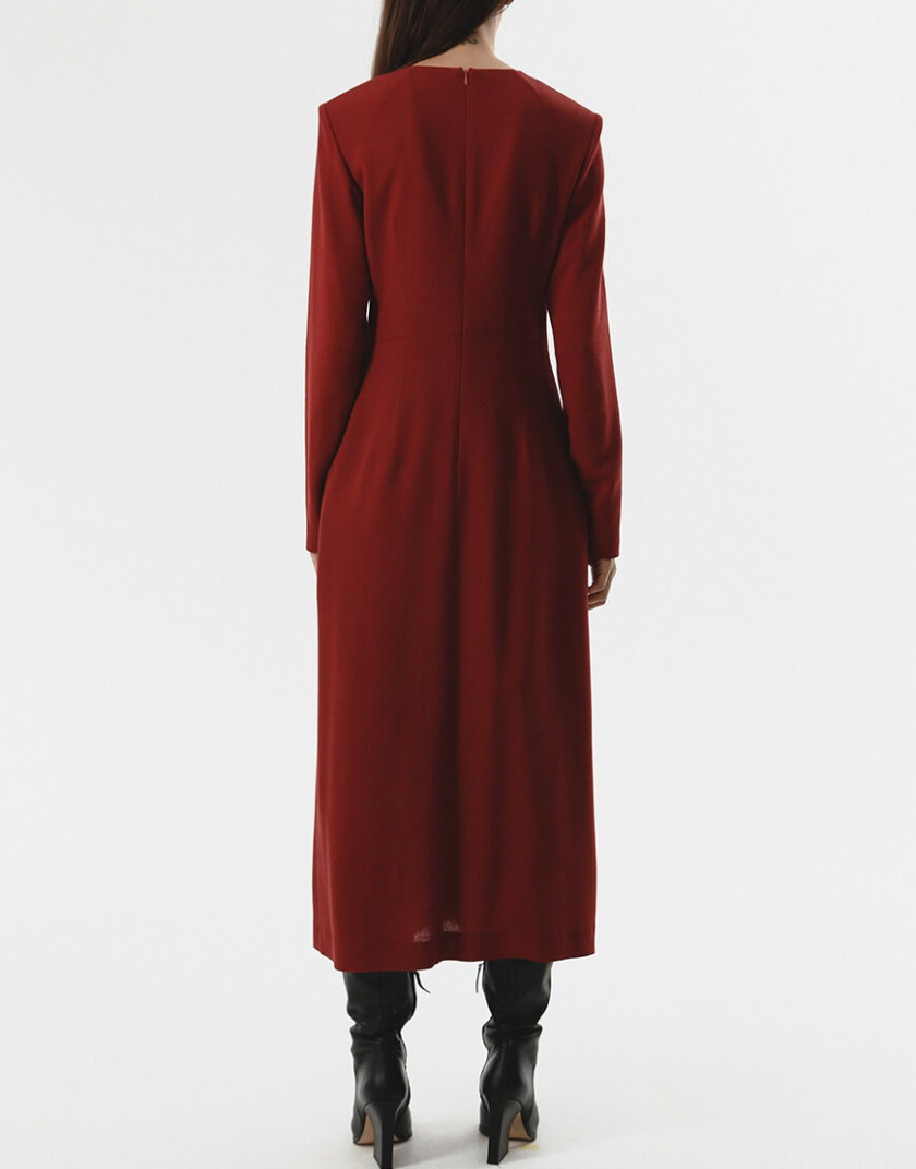 Платье с тесьмами на талии SHKO_20018002, фото 1 - в интернет магазине KAPSULA
