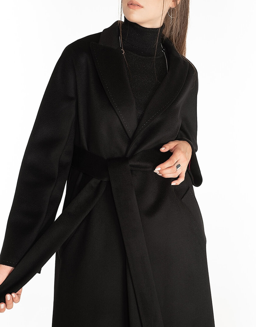 Пальто из кашемира с поясом Black WNDR_Fw1920_cshbl_11_black, фото 1 - в интернет магазине KAPSULA